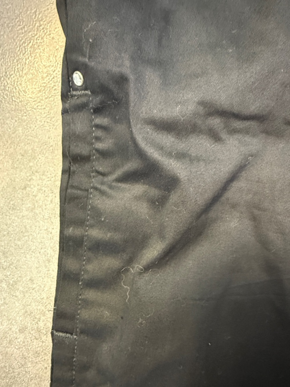 White House Black Market Black runched leg capri pedal pusher shorts - Picture 7 of 12